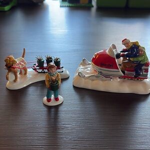 Department 56 snow village pieces